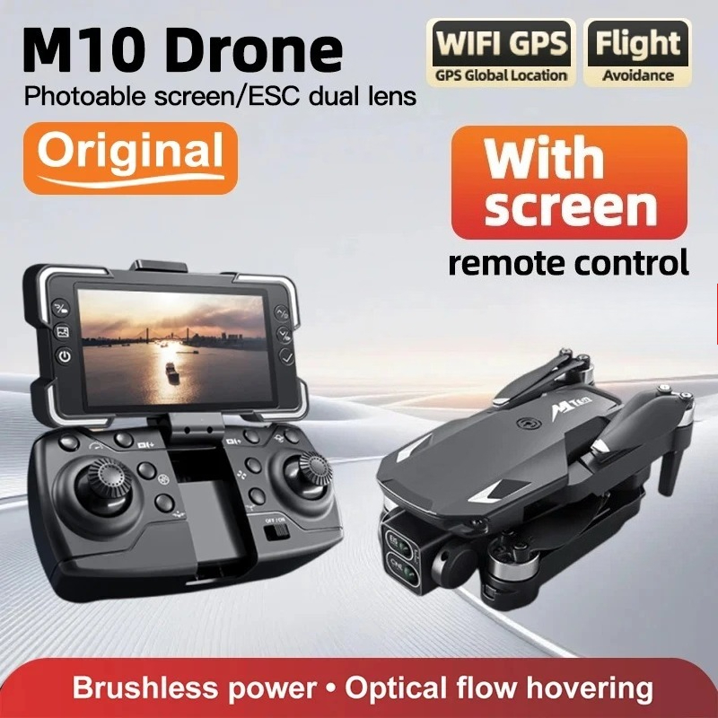 Fpv Brushless Rc Drone 4K - Drone Originale M10 4K 5G HD