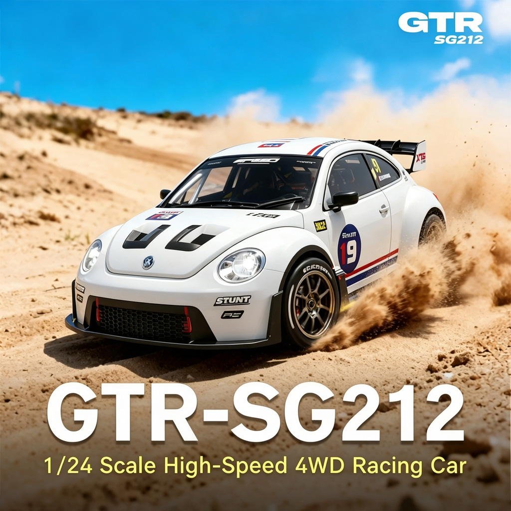 Rc Drift Car 1 24 Scale 4Wd - Auto radiocomandata in scala 1:24, 4WD,