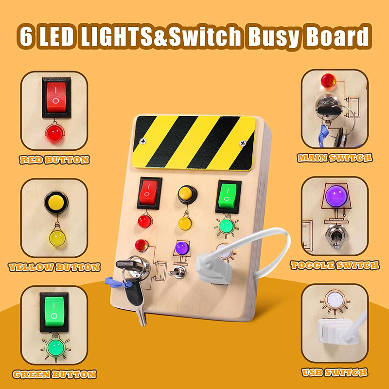 Tavola Sensoriale Montessori p - Montessori Wooden Busy Board Toddler recensione e prezzo