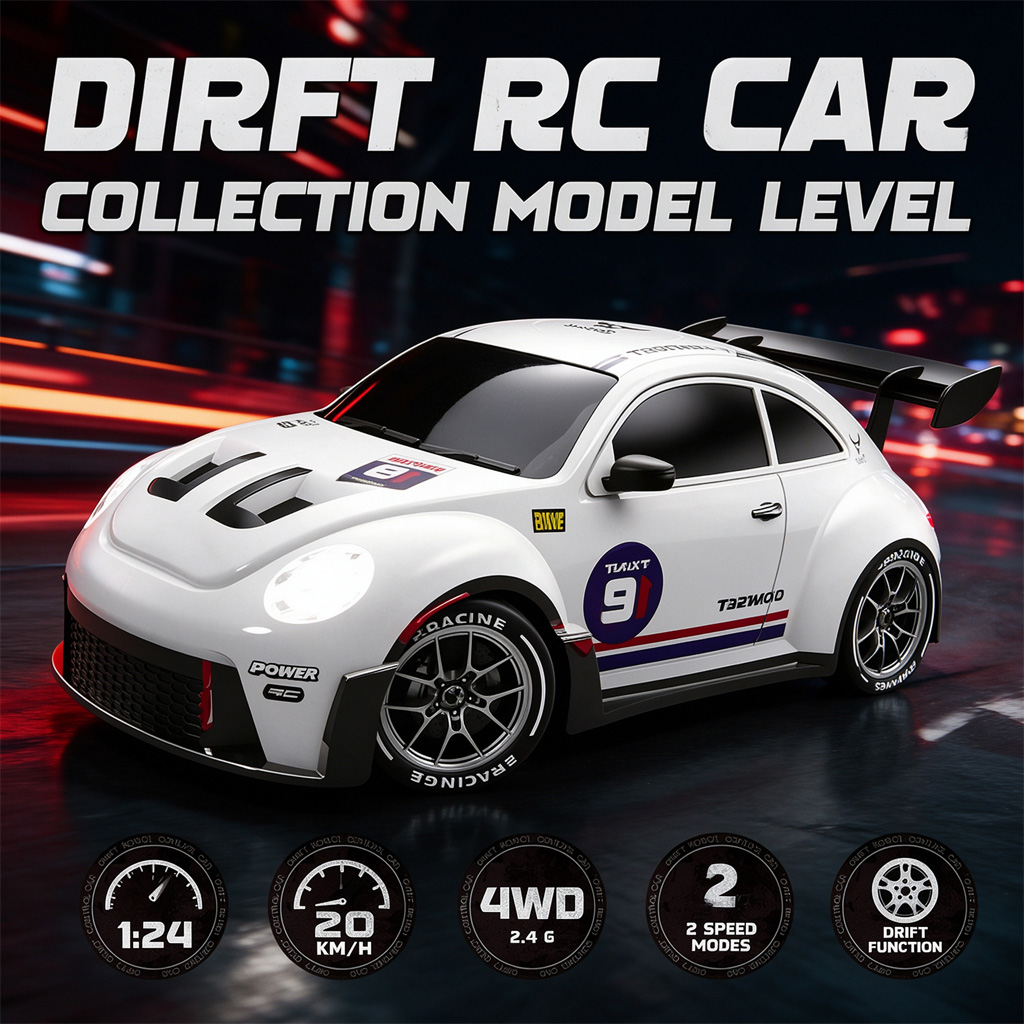 Auto radiocomandata in scala 1 - Rc Drift Car 1 24 Scale 4Wd recensione e prezzo