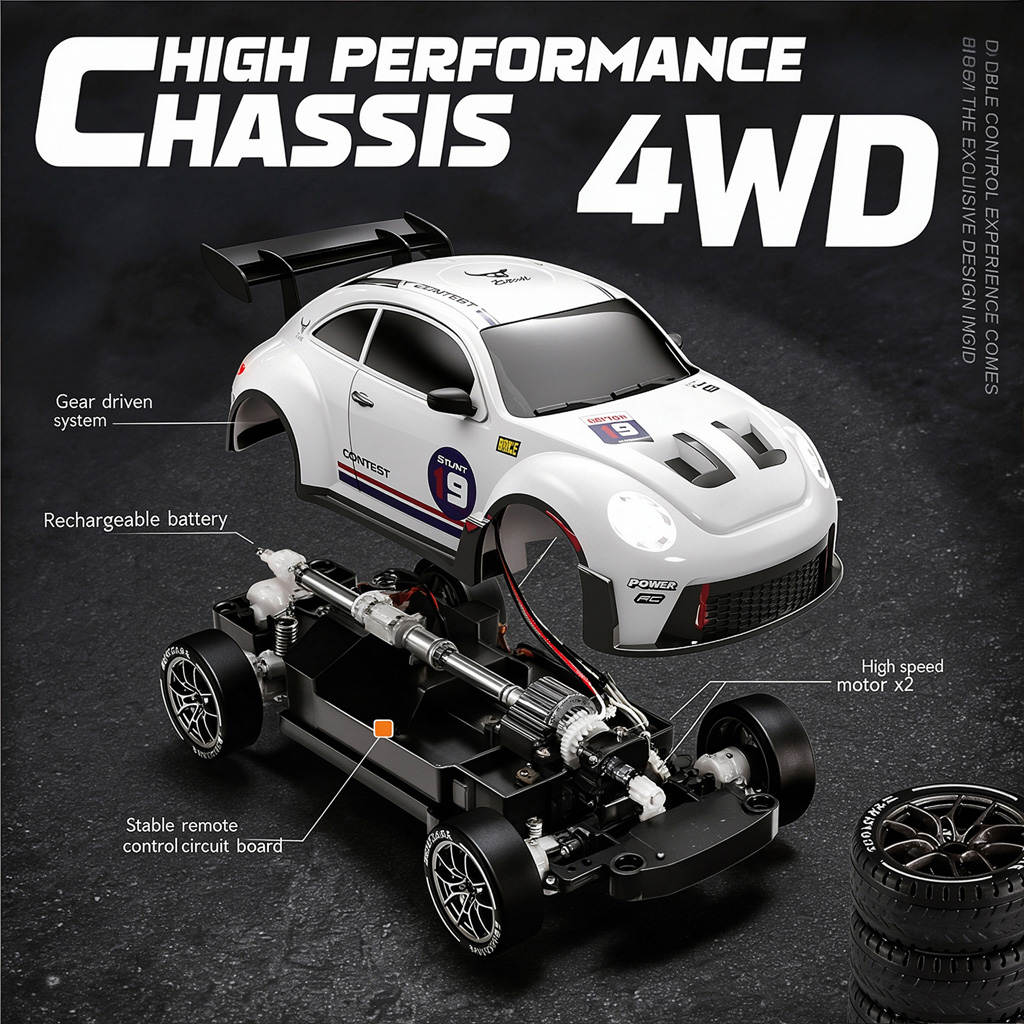 Auto radiocomandata in scala 1 - Rc Drift Car 1 24 Scale 4Wd recensione e prezzo